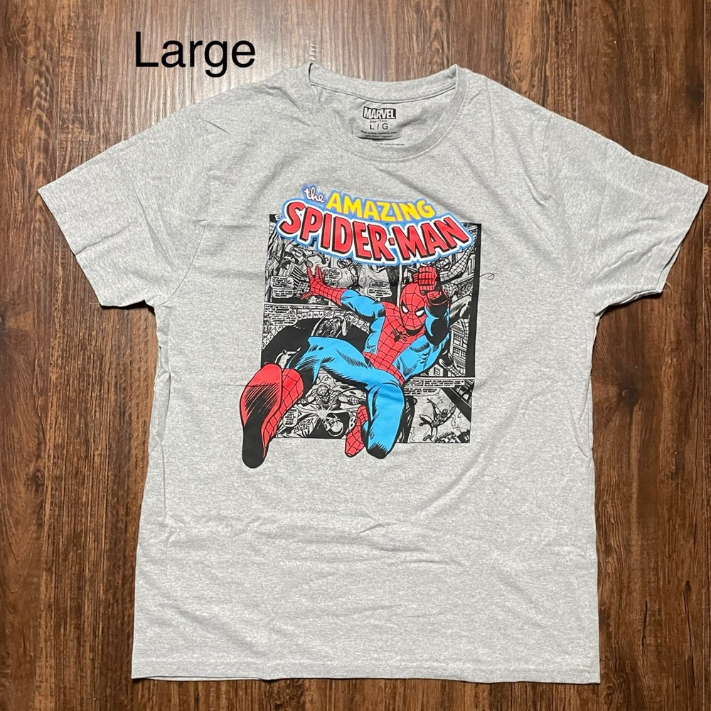 Marvel Gray Amazing Spider-Man Tee